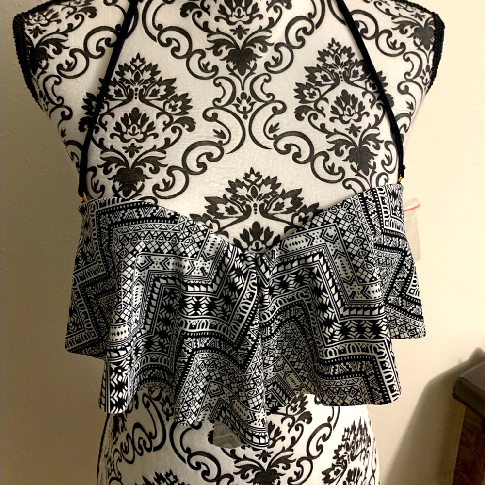 Tribal Print Bikini Top Push-up